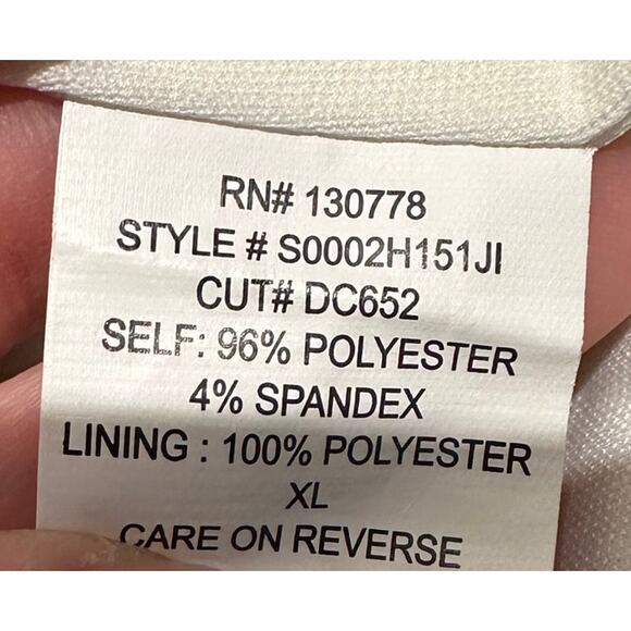 Living Doll Striped Mini Micro Short Skirt Size XL Party Rave Scalloped Hem - Picture 8 of 9